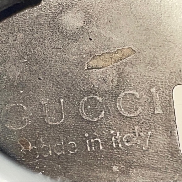 Gucci High Top Shoes Mens Size 11 Gray White Suede Leather Made In Italy Luxury - Picture 4 of 15